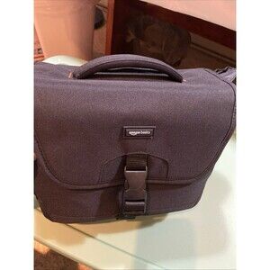 DSLR Brand New Camera bag by Amazon Basics Black adjustable strap multi- compart